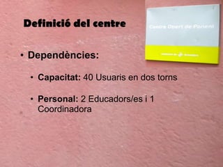 Barri de Ponent de Granollers   C\València s/n (pati interior)Espais a destacar: