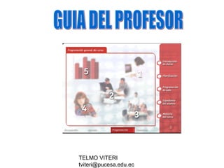 TELMO VITERI
tviteri@pucesa.edu.ec
 