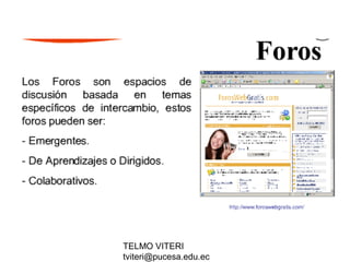 TELMO VITERI
tviteri@pucesa.edu.ec
 