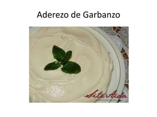 Aderezo de Garbanzo