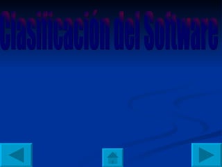 Clasificación del Software 