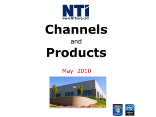 Channels andProducts May  2010 