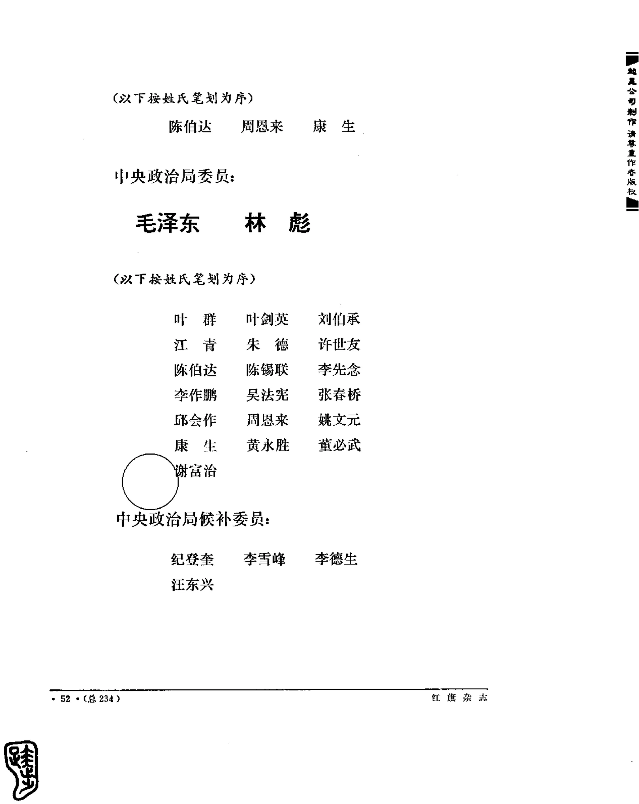 红旗 杂志 69年1to7