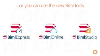 …or you can use the new Biml tools
 