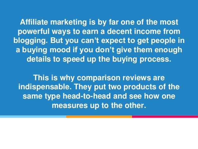 comparing two products