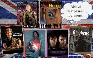 Відомі
театральні
постановки
Coriolanus
 
