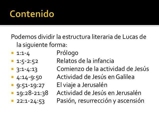 El Evangelio según San Lucas