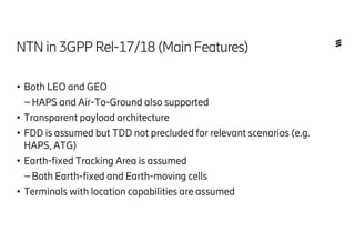 Non-Terrestrial Networks and 3GPP Standards from 5G to 6G | PDF