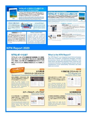 NTN Report 2020-2022