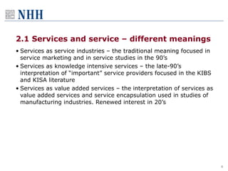 Introduction to service innovation | PPT