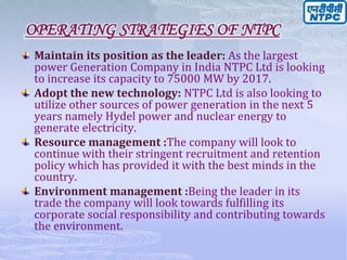 Absence of an independent regular for coal industry and the delay in private investments lending to the risk of low availability of coal in the future DIVERSIFICATIONHydro PowerCoal MiningPower TradingAsh BusinessPower DistributionEquipment Manufacturing