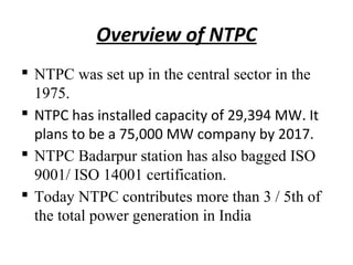 Ntpc Work ntpc | PPT