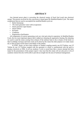 Ntpc report | PDF