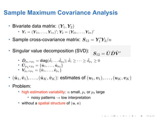 Regularized Estimation of Spatial Patterns | PDF