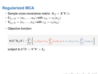 Regularized Estimation of Spatial Patterns | PDF