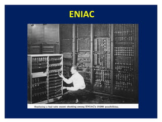 Computer Architecture and Organization ENIAC 