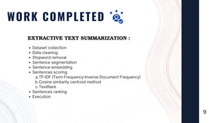 Abstractive and Extractive Nepali text summarizer | PDF