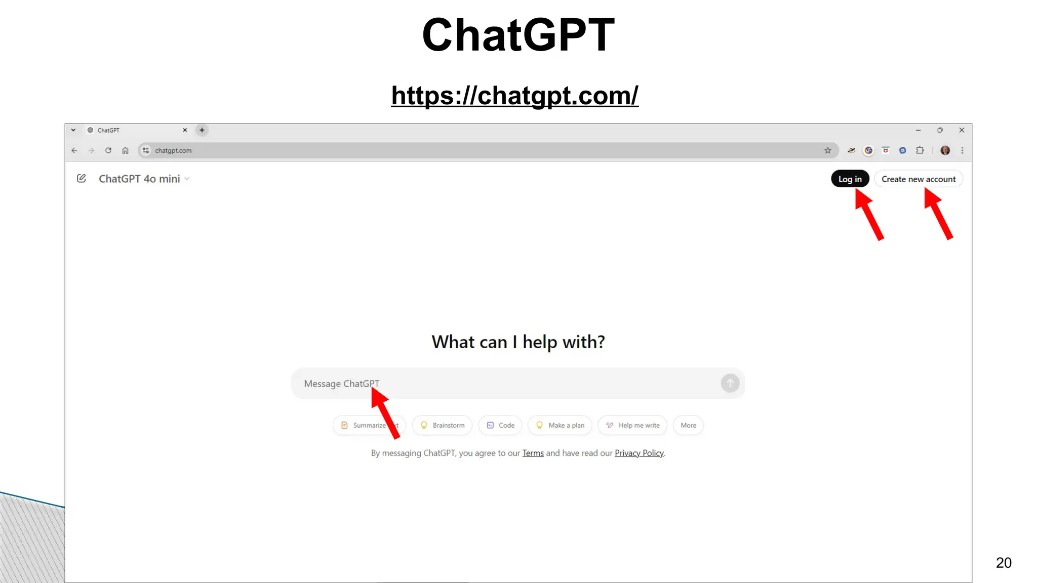 ChatGPT
20
https://chatgpt.com/
 