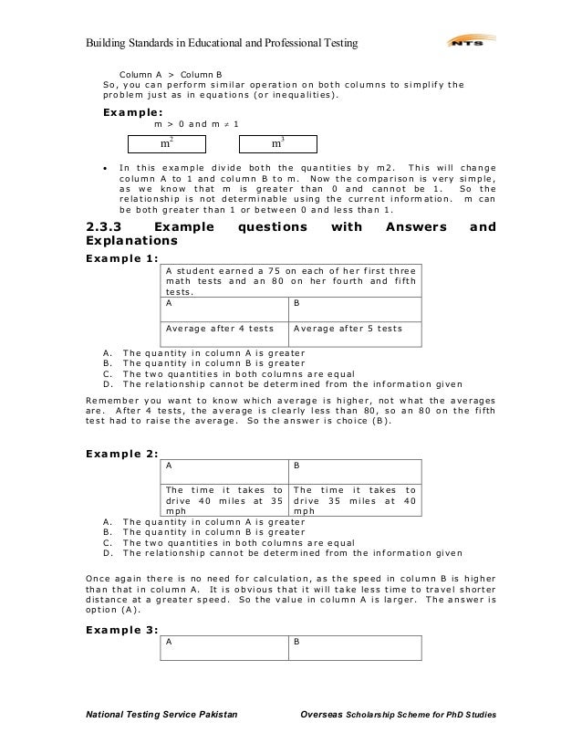 Nts book for gat general