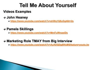 The Elevator Pitch and Other Job Search Tools | PPTX