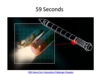 59 Seconds
CBS News.Com Interactive Challenger Disaster
 