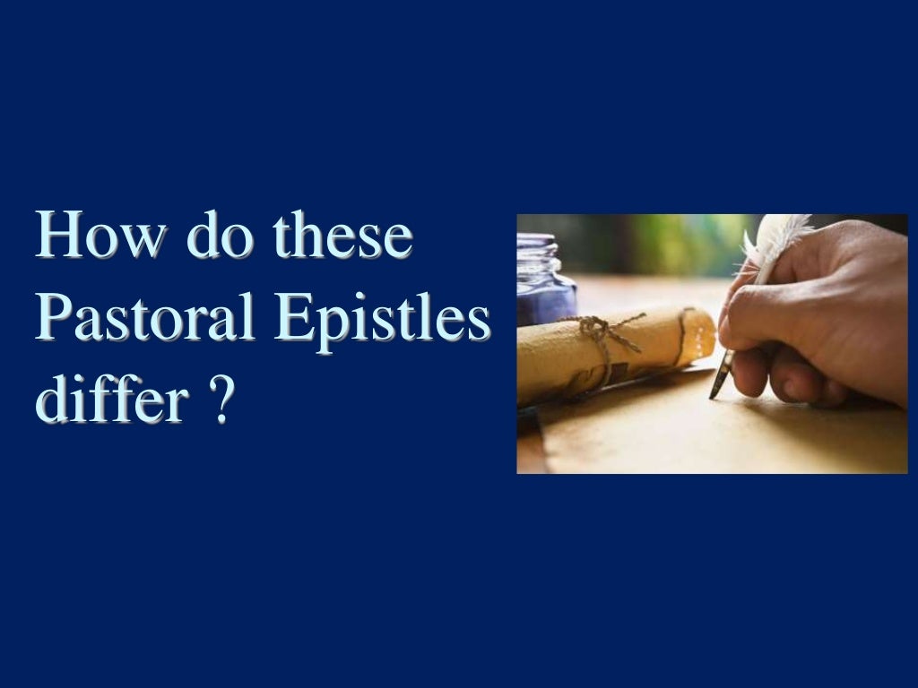 New Testament Survey no.24 Paul Pastoral Letters