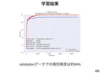 Large Scale Jirou Classification - ディープラーニングによるラーメン二郎全店舗識別 Slide 46