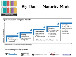 Big Data – Maturity Model 
Source: SAP Big Data Maturity Model 
 