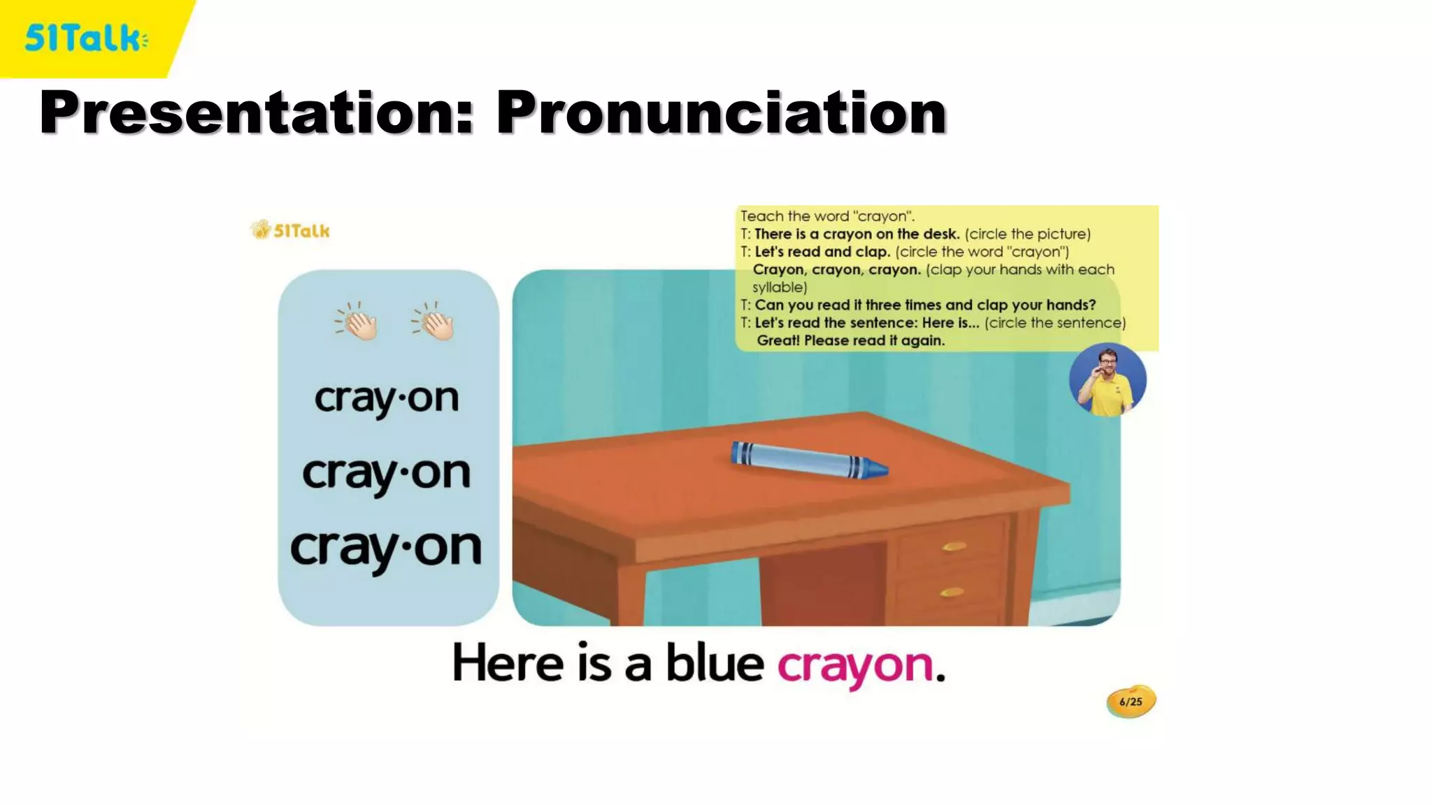 Presentation: Pronunciation
 