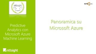 Introduzione a Microsoft Azure 
 
 
 
 
 
 
 