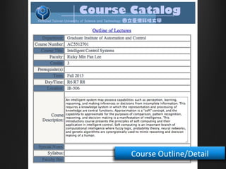 How to Select Course at NTUST
