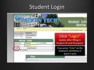 Student LoginStudent Login
 