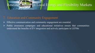 Local Energy and Flexibility Markets and Local Energy Communities | PPTX