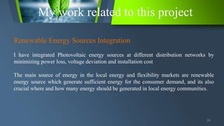 Local Energy and Flexibility Markets and Local Energy Communities | PPTX