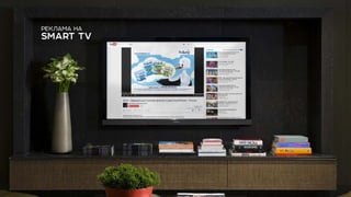 РЕКЛАМА НА
SMART TV
 