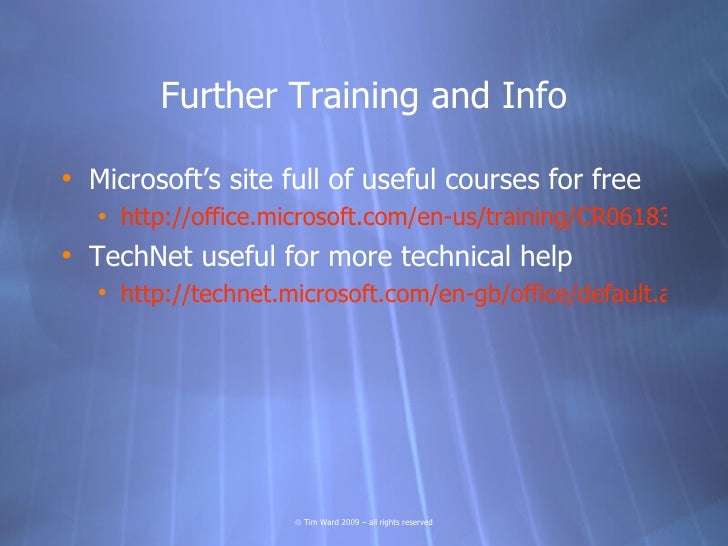 Free online test excel 2003
