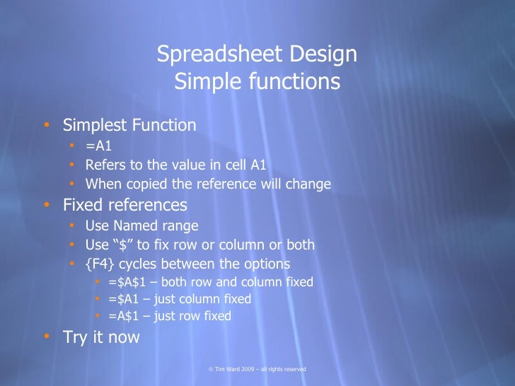 excel 2003 training for