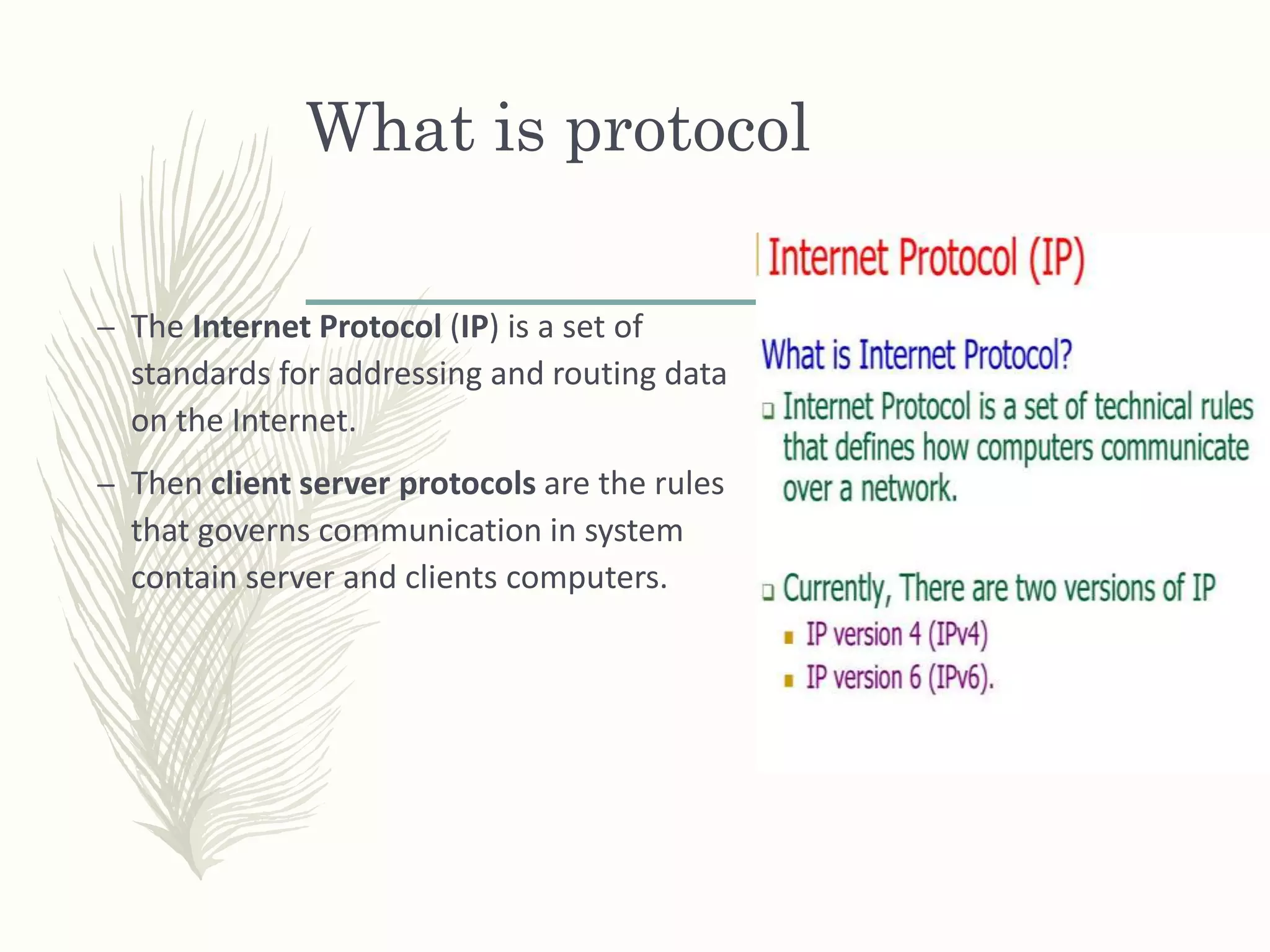 client server protocol | PPTX