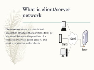client server protocol | PPTX | Email | Internet