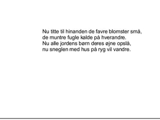 Nu Titte Til Hinanden | PPT