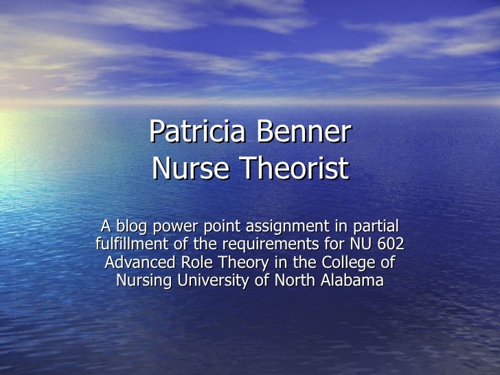 patricia benner and philosophy patricia benner and philosophy