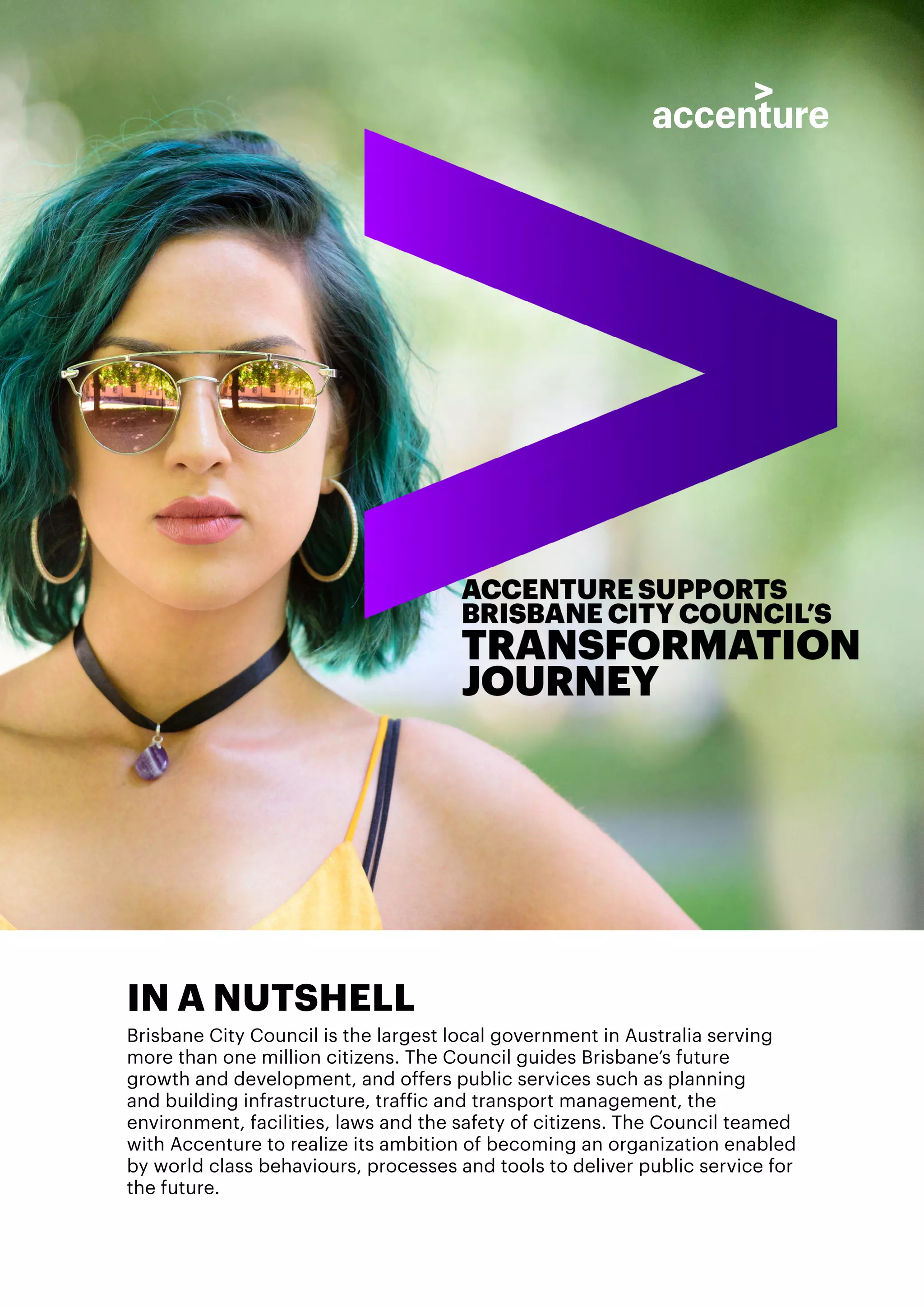 Accenture Brisbane City Council Transformation | PDF