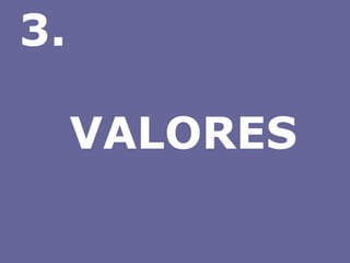 VALORES 3. 