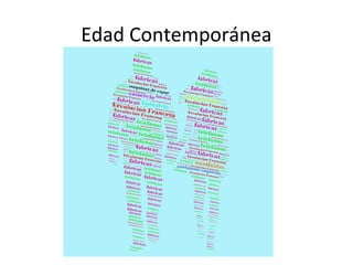 Edad Contemporánea
 