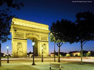Arc de Triomphe, Paris, France 
