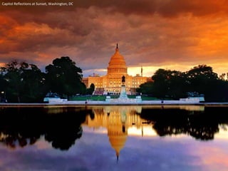 Capitol Reflections at Sunset, Washington, DC 