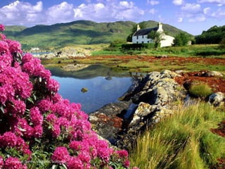 Cottage at Dornie, Lochalsh, Scotland 