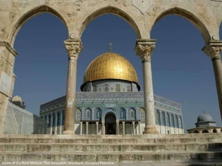 Dome of the Rock Mosque, East Jerusalem, Westbank, Occupied Palestine 