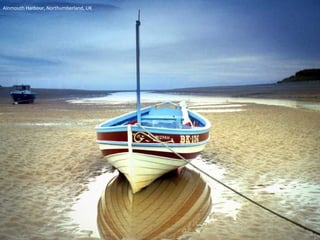 Alnmouth Harbour, Northumberland, UK 