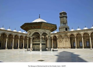 The Mosque of Muhammad Ali at the Citadel, Cairo - EGYPT 